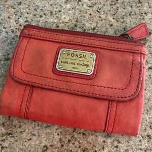 Fossil long live vintage wallet